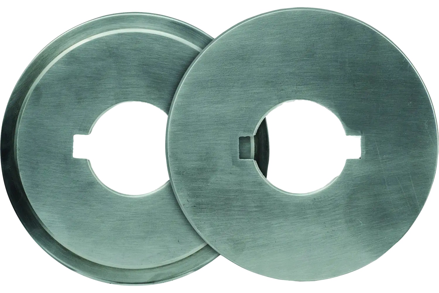 Picture of Pferd Adapter (Pair) 5-1/4" to 2" Includes 1/2" x 1/4" Keyways